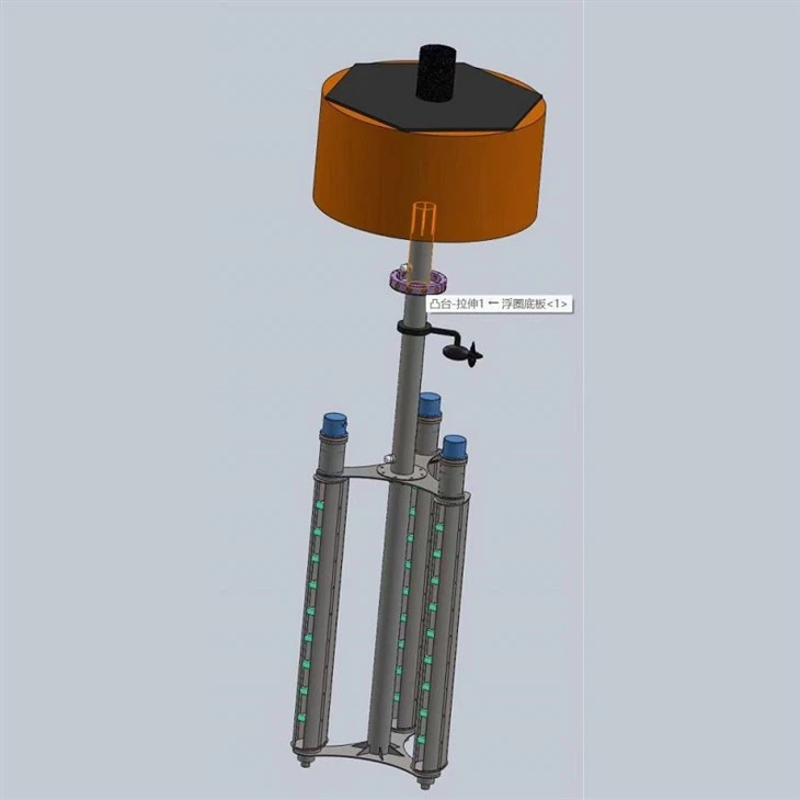 The perfect combination of Wave Energy Generator and offshore wind power